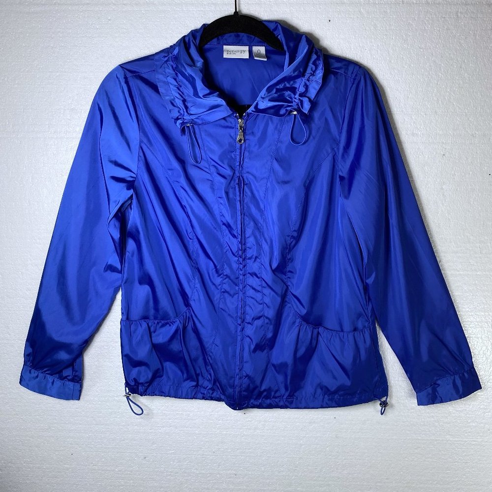 Zenergy By Chico's 0 S Athletic Windbreaker Jacket